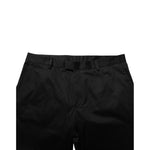 Dolce & Gabbana Black Cotton Stretch Casual Trouser Pants showcasing tailored silhouette and comfort.