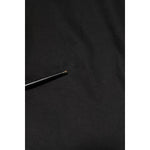 Image showing minor defect on Dolce & Gabbana Black Cotton Tapered Men Formal Trousers Pants fabric.