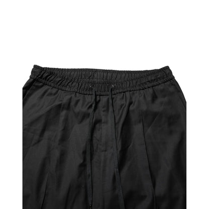Dolce & Gabbana Black Drawstring Men Jogger Sweatpants Pants
