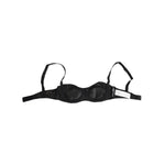 Dolce & Gabbana Black Lace Underwire Bra Lingerie Underwear with intricate Italian lace design, offering luxury and support.