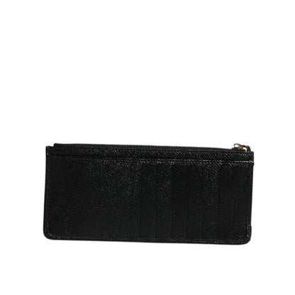 Dolce & Gabbana Black Leather #DGLovesLondon Cardholder Case Wallet