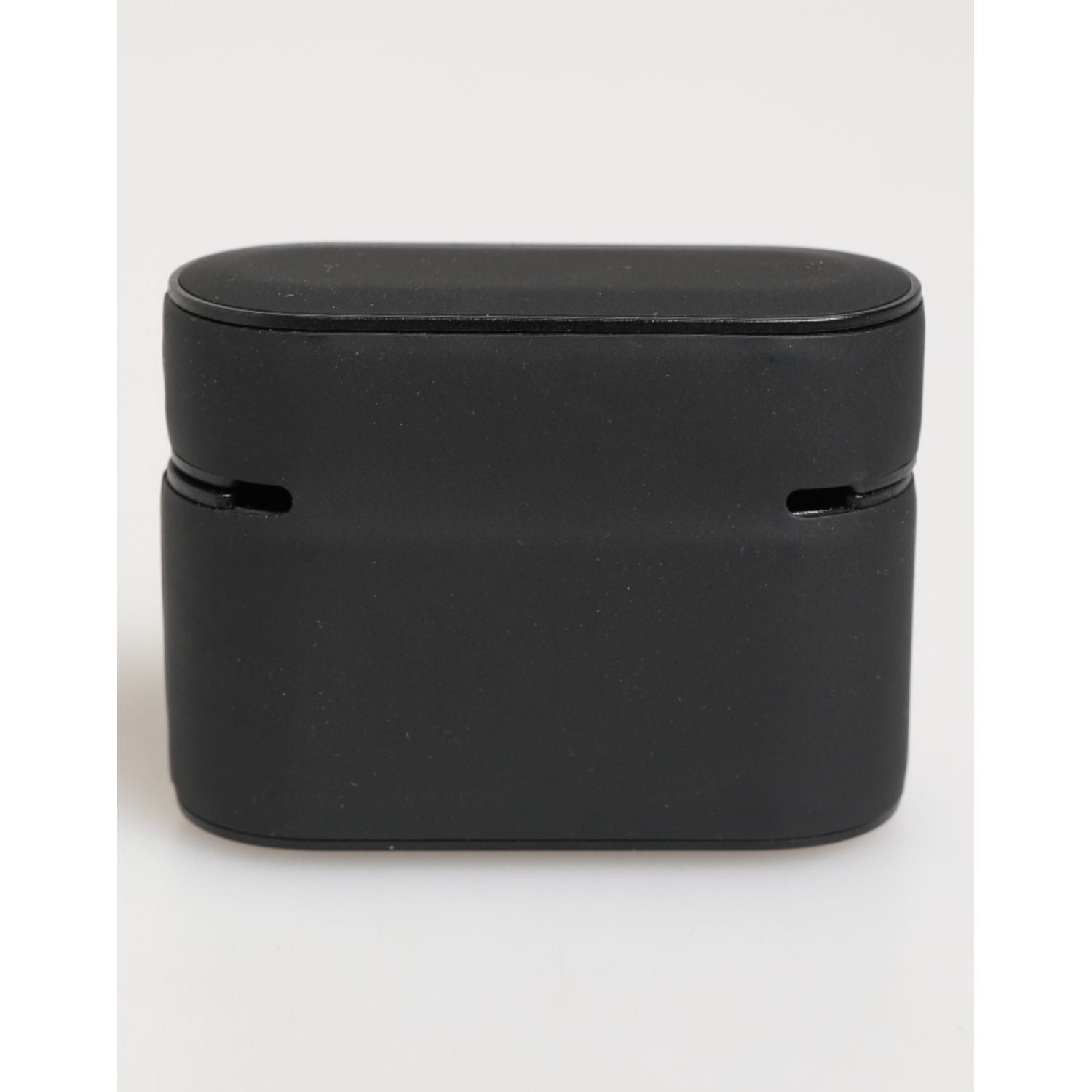 Dolce & Gabbana Black Orange Rubber Logo Embossed Accessory Airpods Case