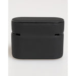 Dolce & Gabbana Black Orange Rubber Logo Embossed Accessory Airpods Case showcasing luxury design with embossed DG logo.