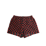 Dolce & Gabbana Black Silk Polka Dot Boxer Shorts Men Underwear with elastic waistband for great fit and comfort.