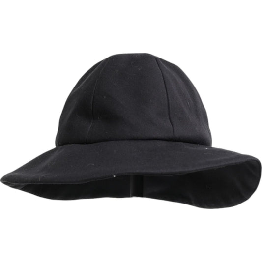 Dolce & Gabbana Black Cotton Wide Brim Bucket Hat HAT9758-57