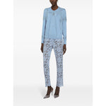 Dolce & Gabbana Embroidered Lace Trousers