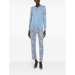 Dolce & Gabbana Embroidered Lace Trousers