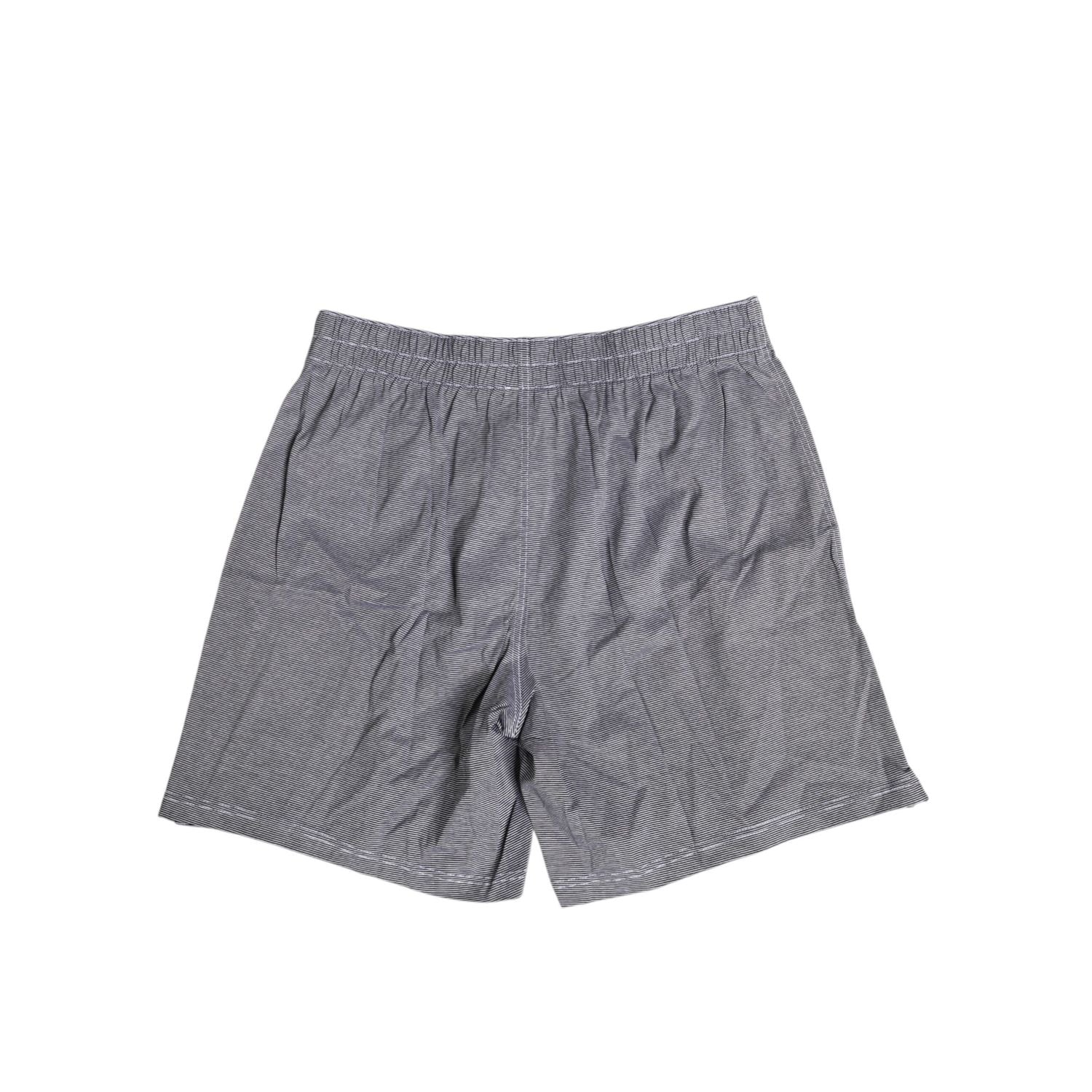 Dolce & Gabbana Gray Striped Cotton Regular Boxer Underwear