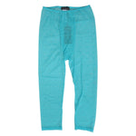 Dolce & Gabbana Light Blue Logo Lace Tight Midi Trouser Underwear, luxurious lace, perfect for layering or lounging.