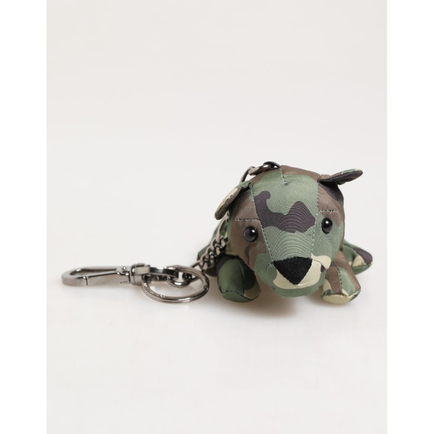 Dolce & Gabbana Multicolor Camouflage Animal Silhouette Keychain Keyring with premium materials and high-quality finish.
