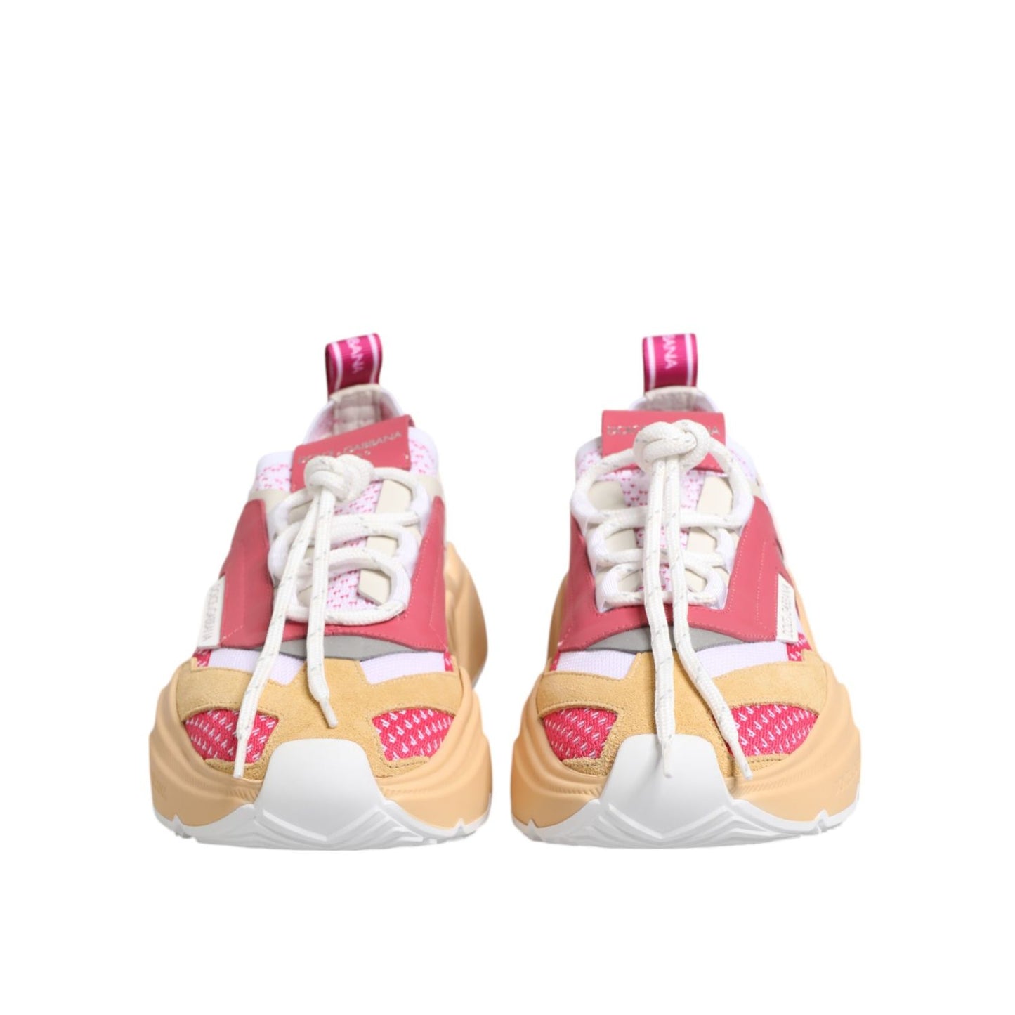 Dolce & Gabbana Multicolor Leather Daymaster Low Top Sneakers Shoes