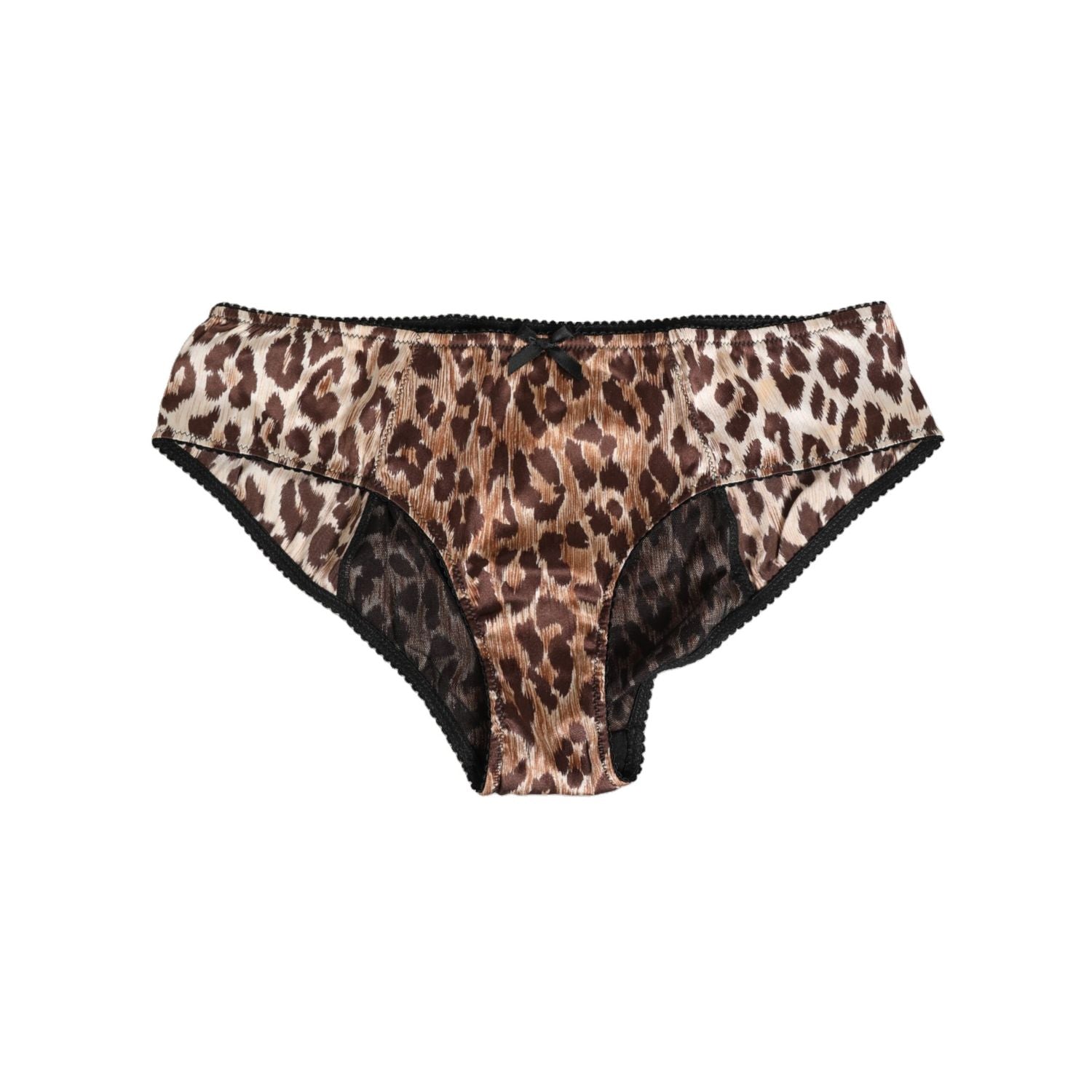 Dolce & Gabbana Multicolor Leopard Print Girdle Panty Underwear