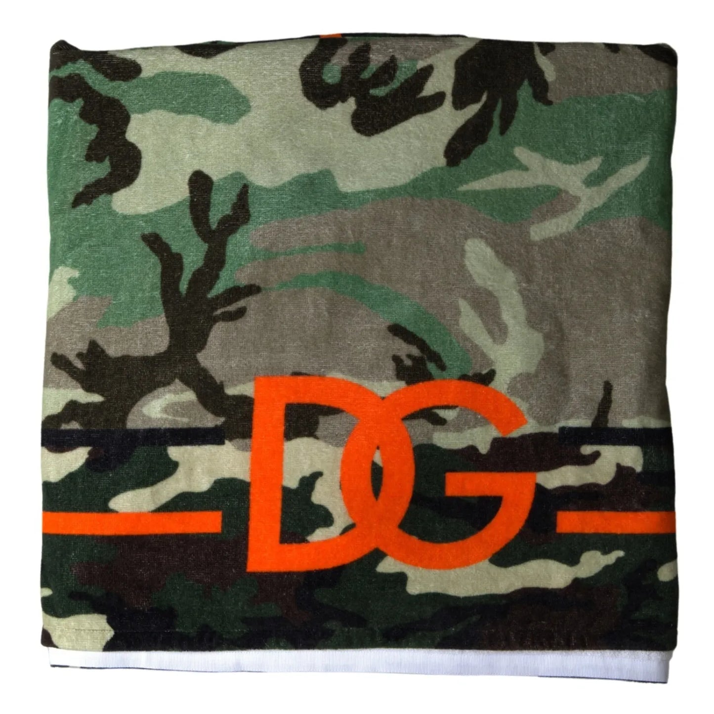 Dolce & Gabbana Multicolor Printed Cotton Wrap Shawl Scarf with logo detail, 100% cotton, Made in Italy, 184cm x 117cm