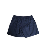 Dolce & Gabbana Navy Blue Cotton Elastic Waistband Button Swimwear, soft cotton, classic fit, perfect for everyday wear.