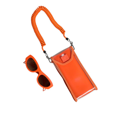 Dolce & Gabbana Orange Reborn To Live Oval Frame Logo Eyewear Sunglasses