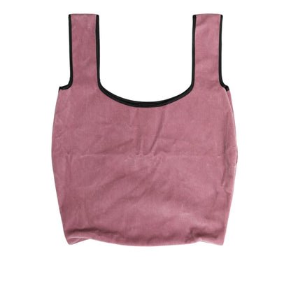 Dolce & Gabbana Pink Cotton Velvet DG MILANO Shoulder Shopping Borse Bag
