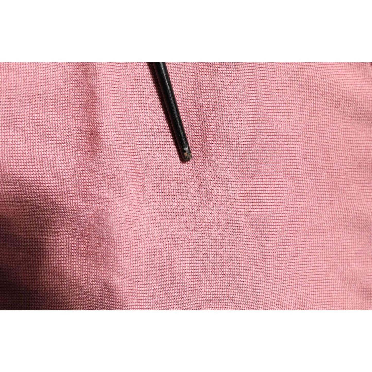 Dolce & Gabbana Pink Silk Cropped Crew Neck Cardigan Sweater