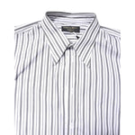 Dolce & Gabbana White Black Stripe Button Down Casual Shirt