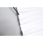 Dolce & Gabbana White Cotton Blend 3/4 Sleeves Blouse Top