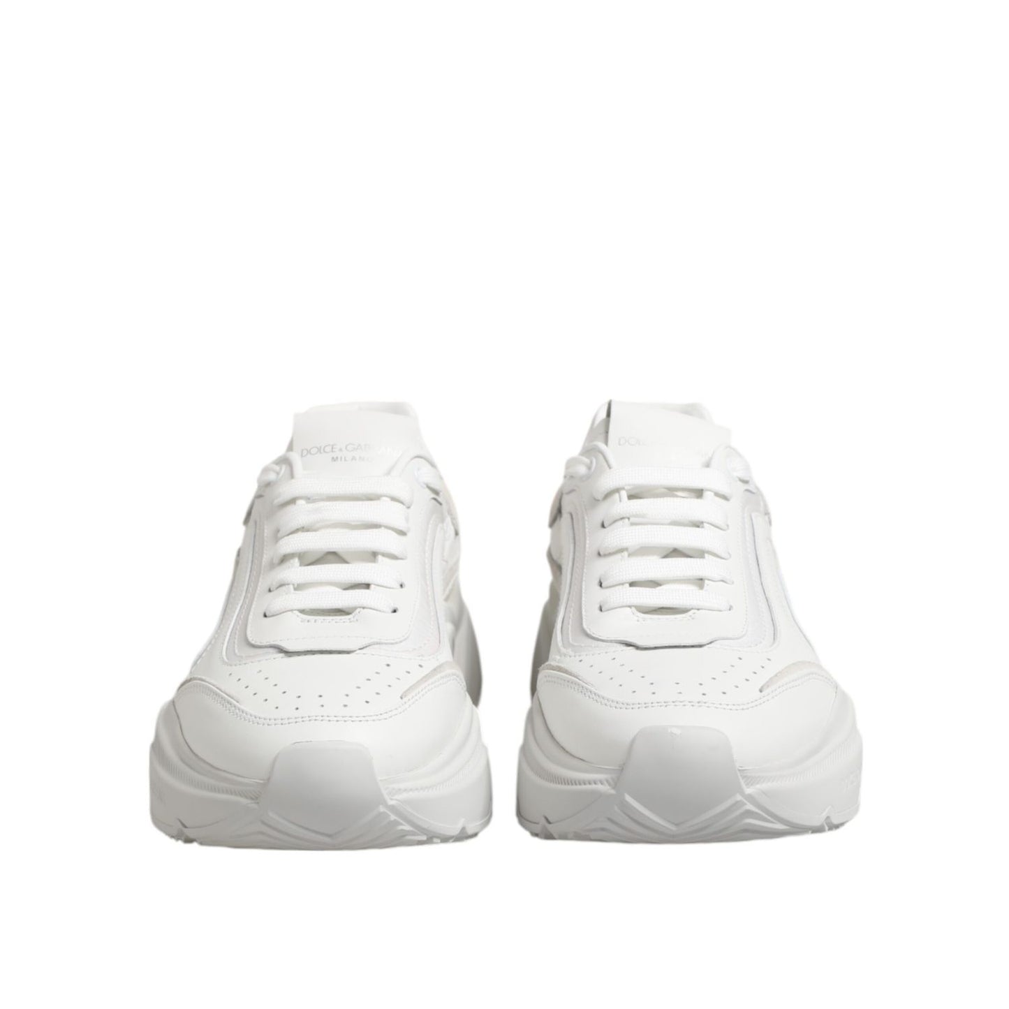 Dolce & Gabbana White Daymaster Low Top Men Sneakers Shoes