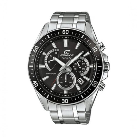 CASIO EDIFICE Mod. RETROGRADE CHRONOGRAPH XL - BLACK-0