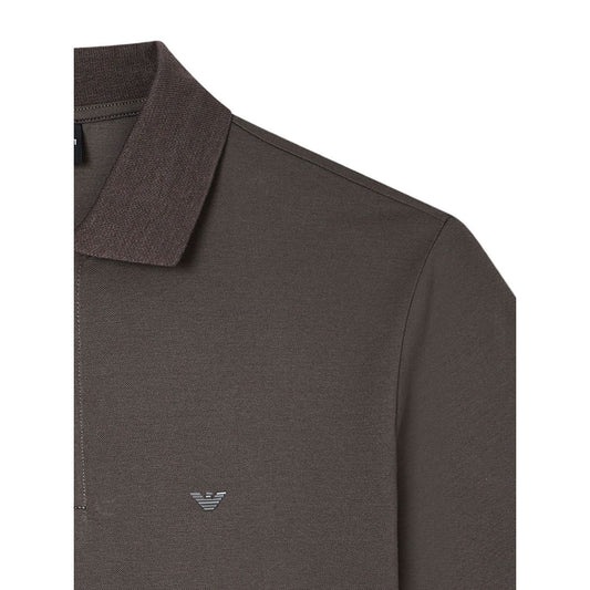 EMPORIO ARMANI CAPSULE T-shirts and Polos Grey Topwear