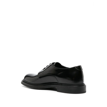 EMPORIO ARMANI EXCLUSIVE Derby shoes in buffed leather