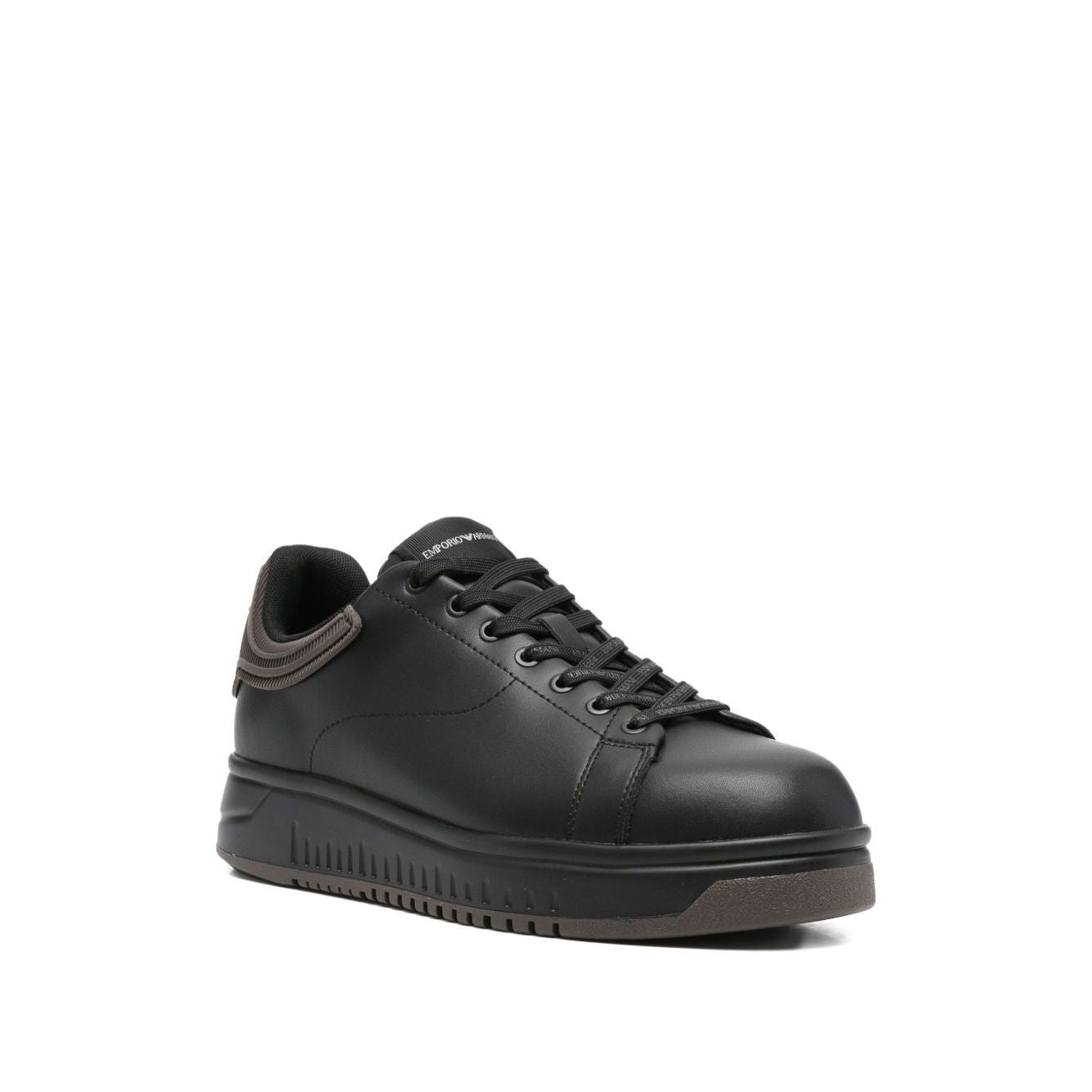 EMPORIO ARMANI EXCLUSIVE Lace-up low-top sneakers
