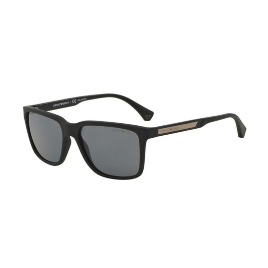 Gent's sunglasses - EMPORIO ARMANI MOD. EA 4047, black frame, side view