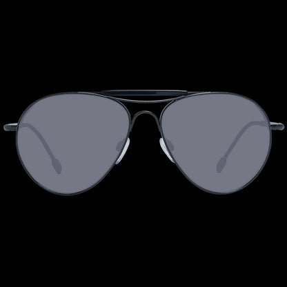 ERMENEGILDO ZEGNA MOD. ZC0020 02A57 sunglasses for gents, stylish aviator design with dark lenses and metal frame.