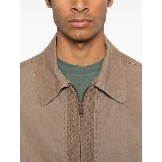Emporio Armani Coats Brown Jackets