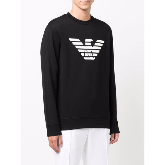 Emporio Armani Sweaters Black Topwear