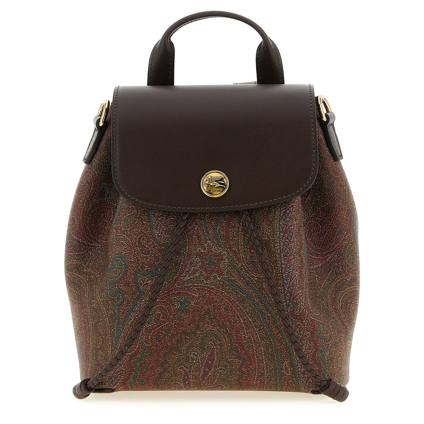 Etro Multicolor Cotton Backpack