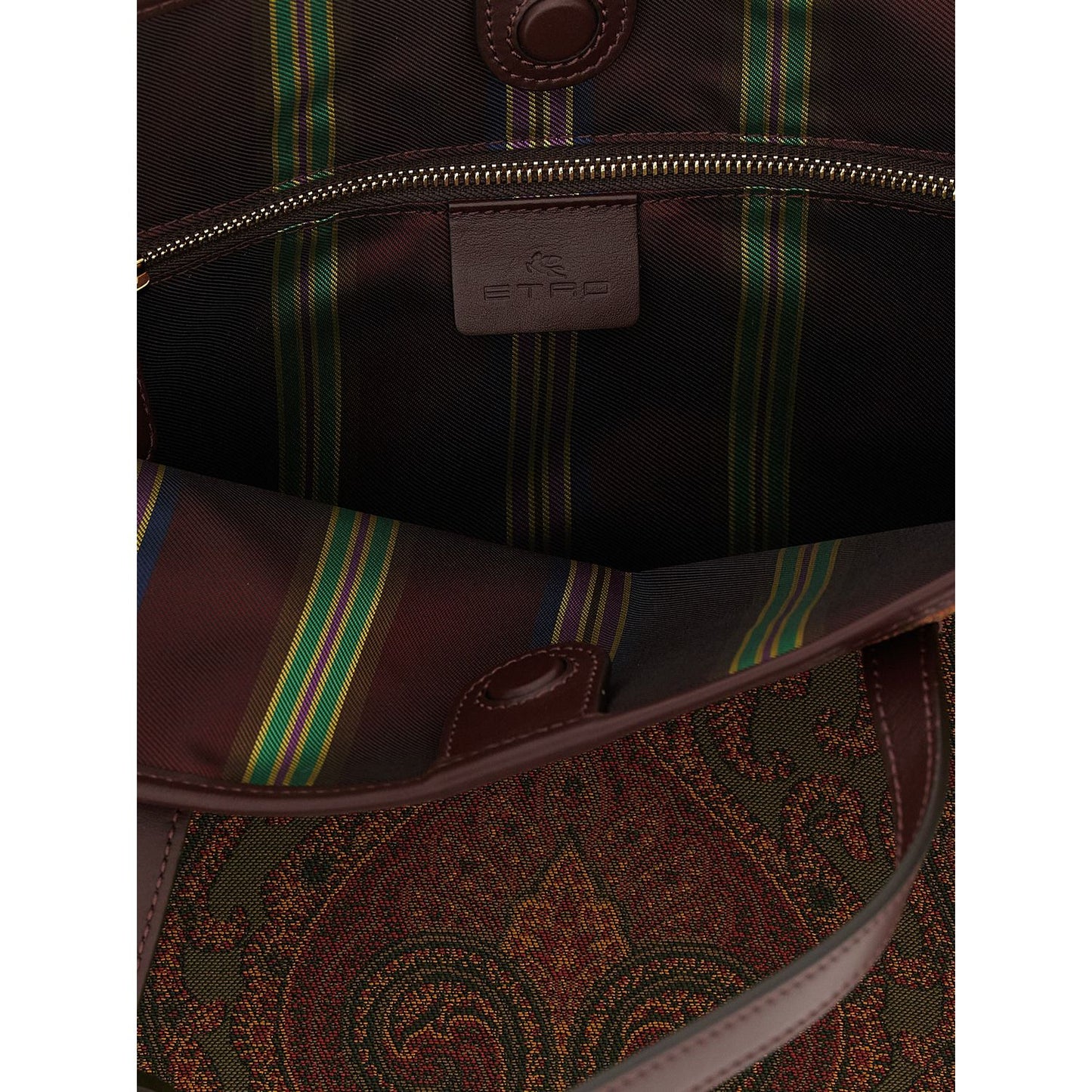Etro Multicolor Polyester Tote Bag