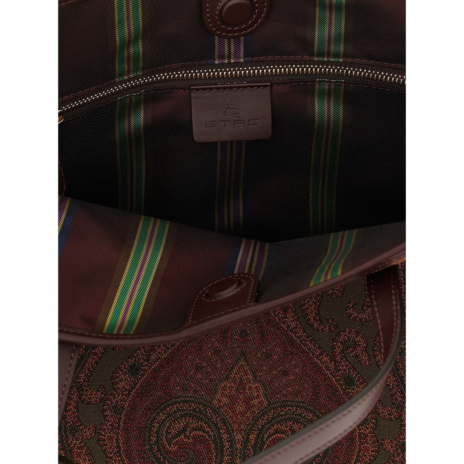 Etro Multicolor Polyester Tote Bag