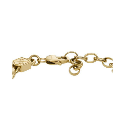 FOSSIL JEWELS JEWELRY Mod. JF04616710 gold chain bracelet clasp