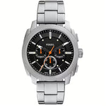 FOSSIL Mod. MACHINE Gent's wristwatch with 44 mm case, shown in official packaging box.