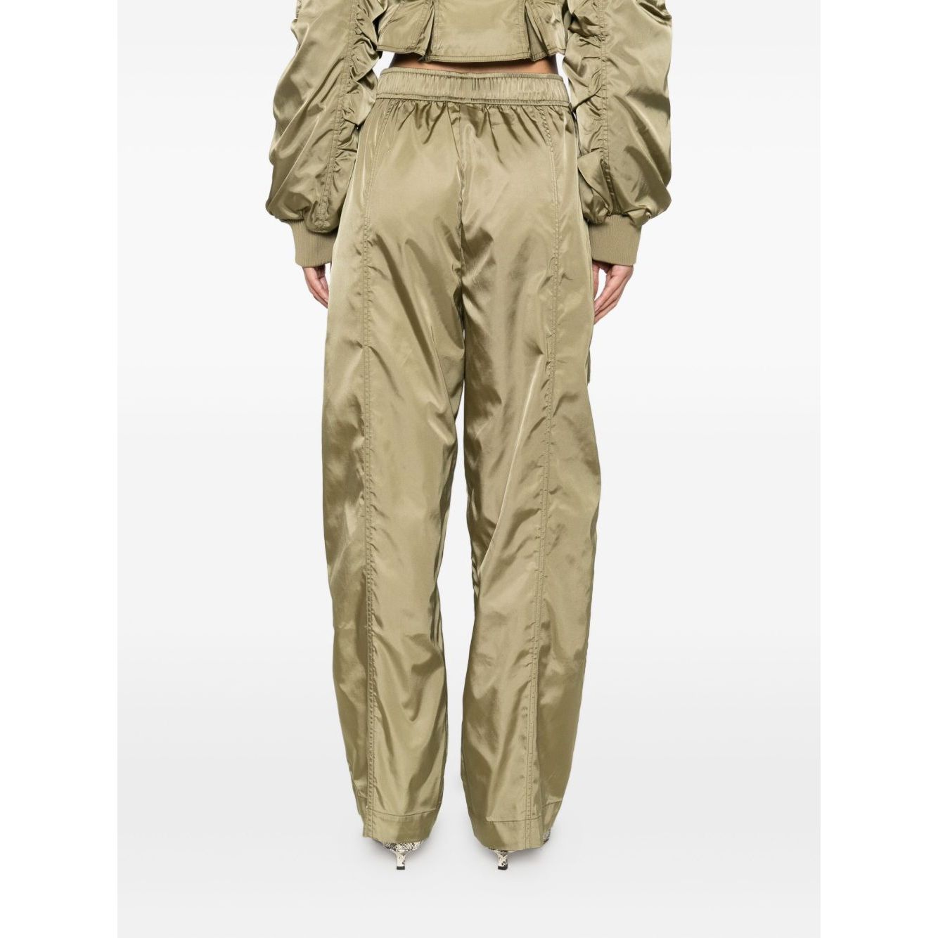 GANNI Trousers Green Trousers