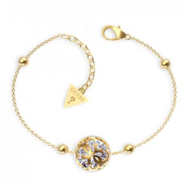 GUESS JEWELS JEWELRY Mod. JUBB01394JWYGS gold bracelet with charm