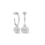 GUESS JEWELS JEWELRY Mod. JUBE01191JWRHT-U DESIGNER FASHION JEWELLERY