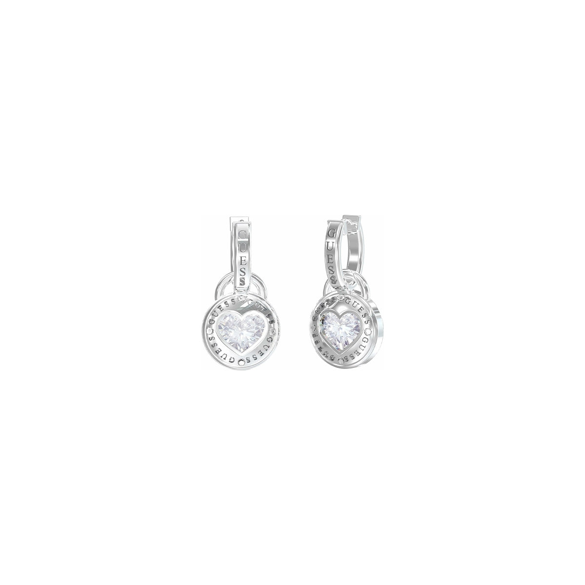 GUESS JEWELS JEWELRY Mod. JUBE03351JWRHT-U DESIGNER FASHION JEWELLERY