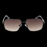 GUESS MOD. GU00071 5808F gent sunglasses front view with gradient lenses and black frame.