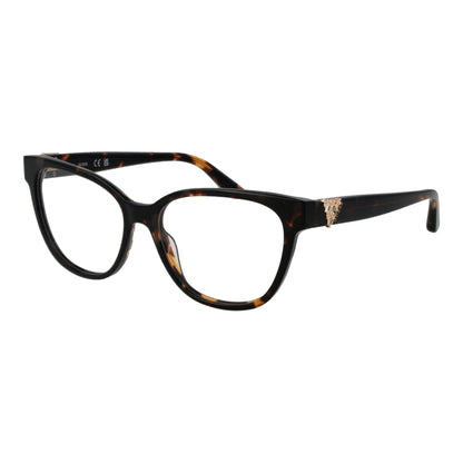 Tortoise shell eyeglasses for women, GUESS MOD. GU2855-S 54052, fashionable frames with gold accent detailing on temples.