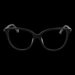 GUESS MOD. GU2905 55001 lady eyeglasses, stylish black frame, front view.