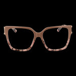 GUESS MOD. GU2910 55059 lady glasses with stylish brown and pink frame design, front view on a black background.