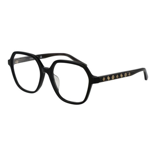 GUESS MOD. GU50155-D 53001 black lady eyeglasses with decorative temple details