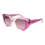 Pink lady's sunglasses GUESS MOD. GU7897 5077T with stylish geometric frames.