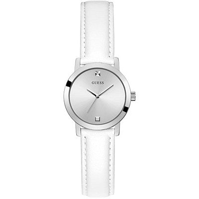 Alt Tag: GUESS Mod. GW0246L1 Ladies Silver Watch with Quartz Analog Movement and 3 ATM Water Resistance, Mineral Dial, 32 mm Case.