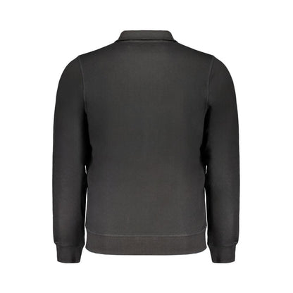 Gianmarco Venturi Black Cotton Men's Sweatshirt