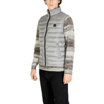 Gianni Lupo Gray Polyamide Sleveless Jacket for men featuring lightweight design perfect for Fall/Winter collection.